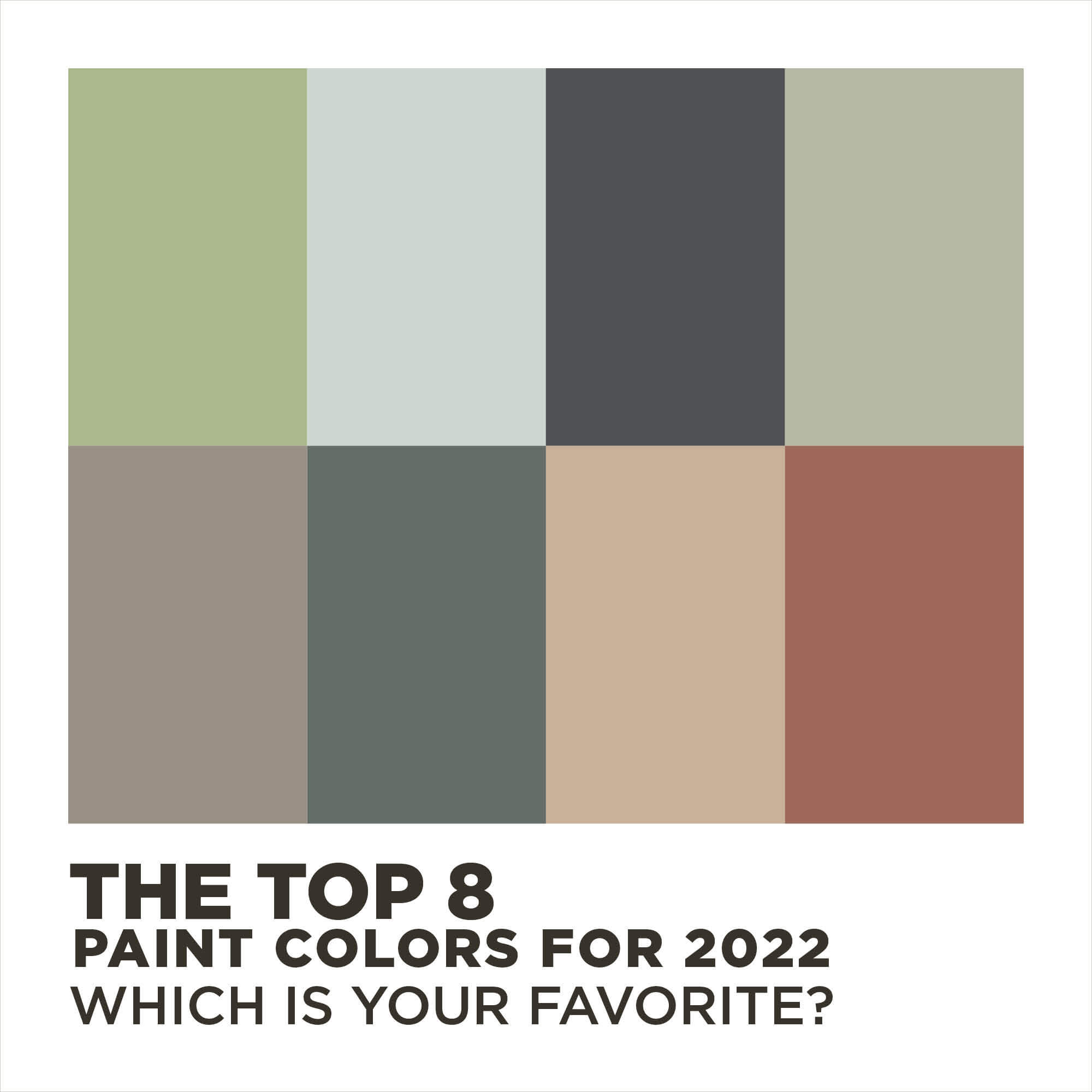 [Social Square] Top Colors 2022